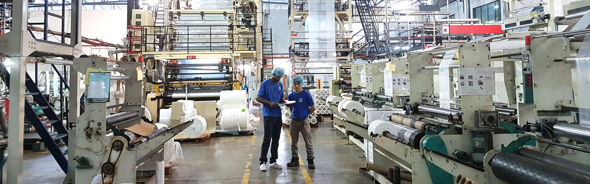 manufacturer Malaysia blown film extrusion bubble PE polythene polyethylene LDPE LLDPE MDPE HDPE flexible packaging sheet film liner cover bag industrial protective